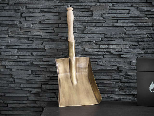 Antique Brass Ash Shovel