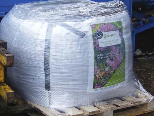 Gee up horse manure bulk bag