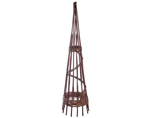 willow obelisk for plant supports