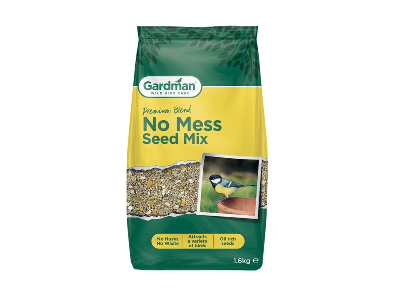 Gardman Wild Bird Seed Mix - 1.6kg