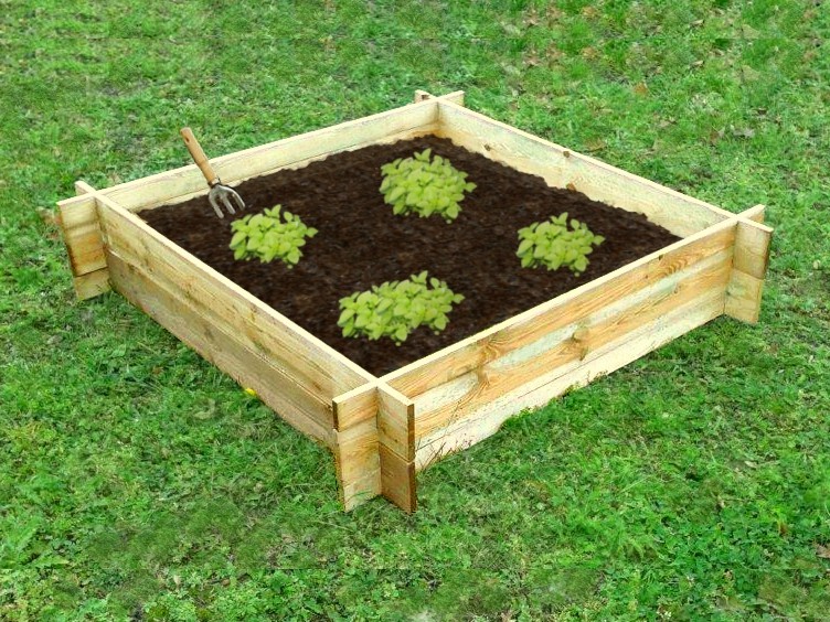 Economy Veggiebed 24h x 120cm x 120cm