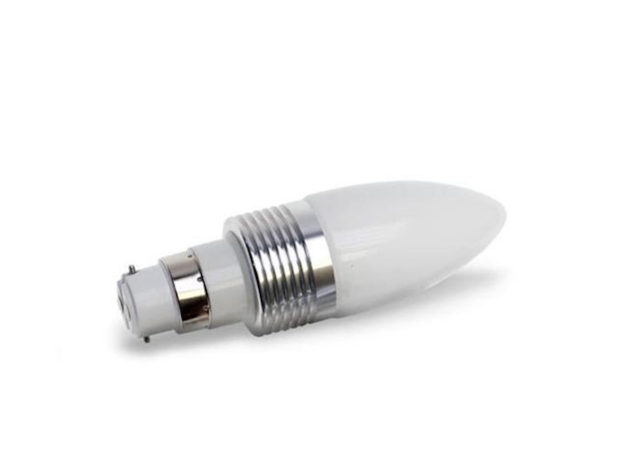 Lumilife B22 LED Candle Bulb - Cool White
