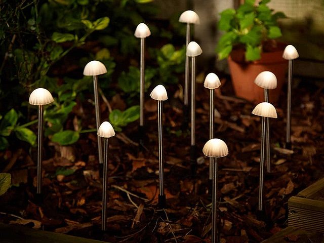 Elan Solar Mushroom Lights
