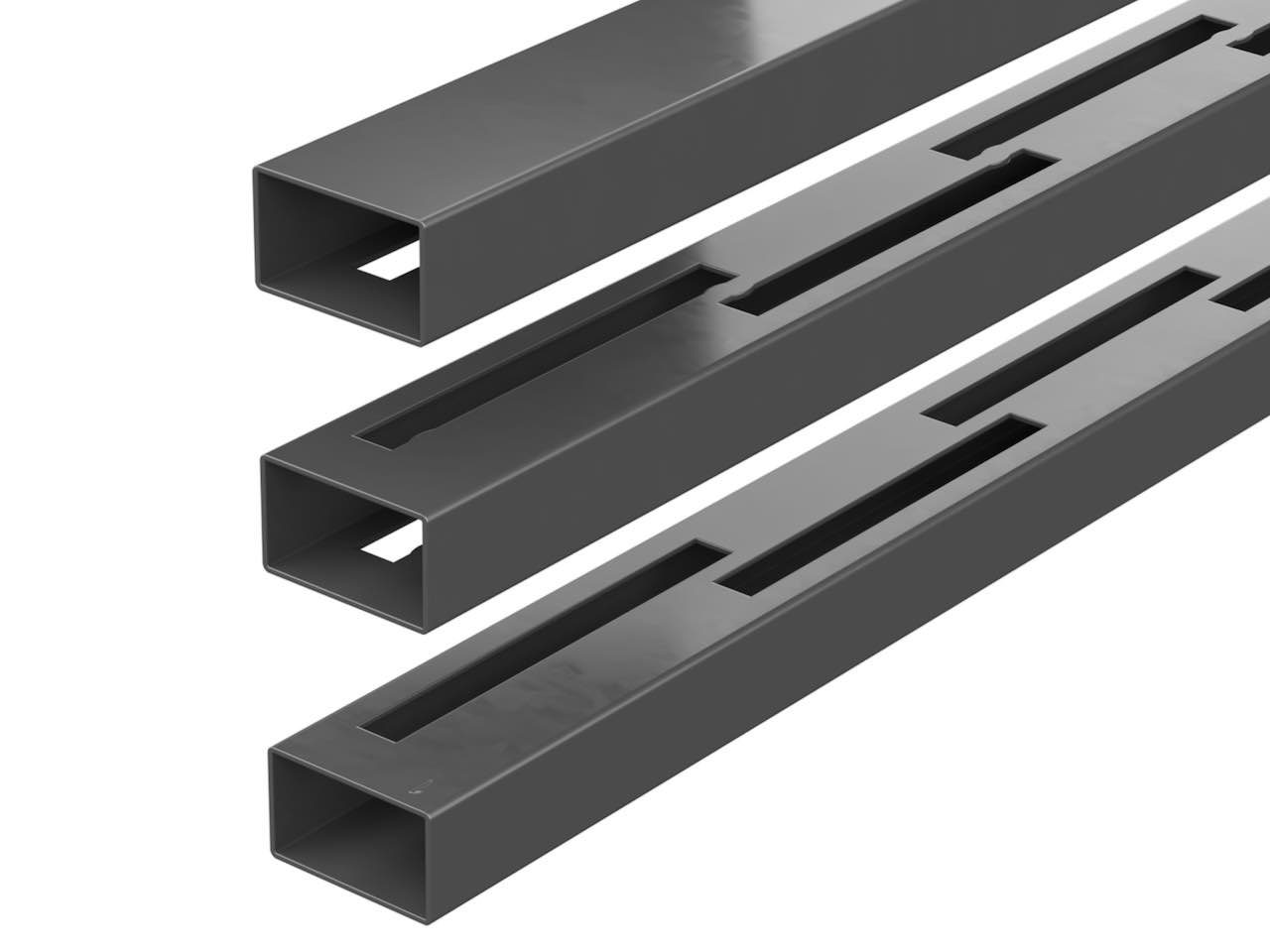 Rails for Durapost 'Vento' Fence Panels - 3 Pack