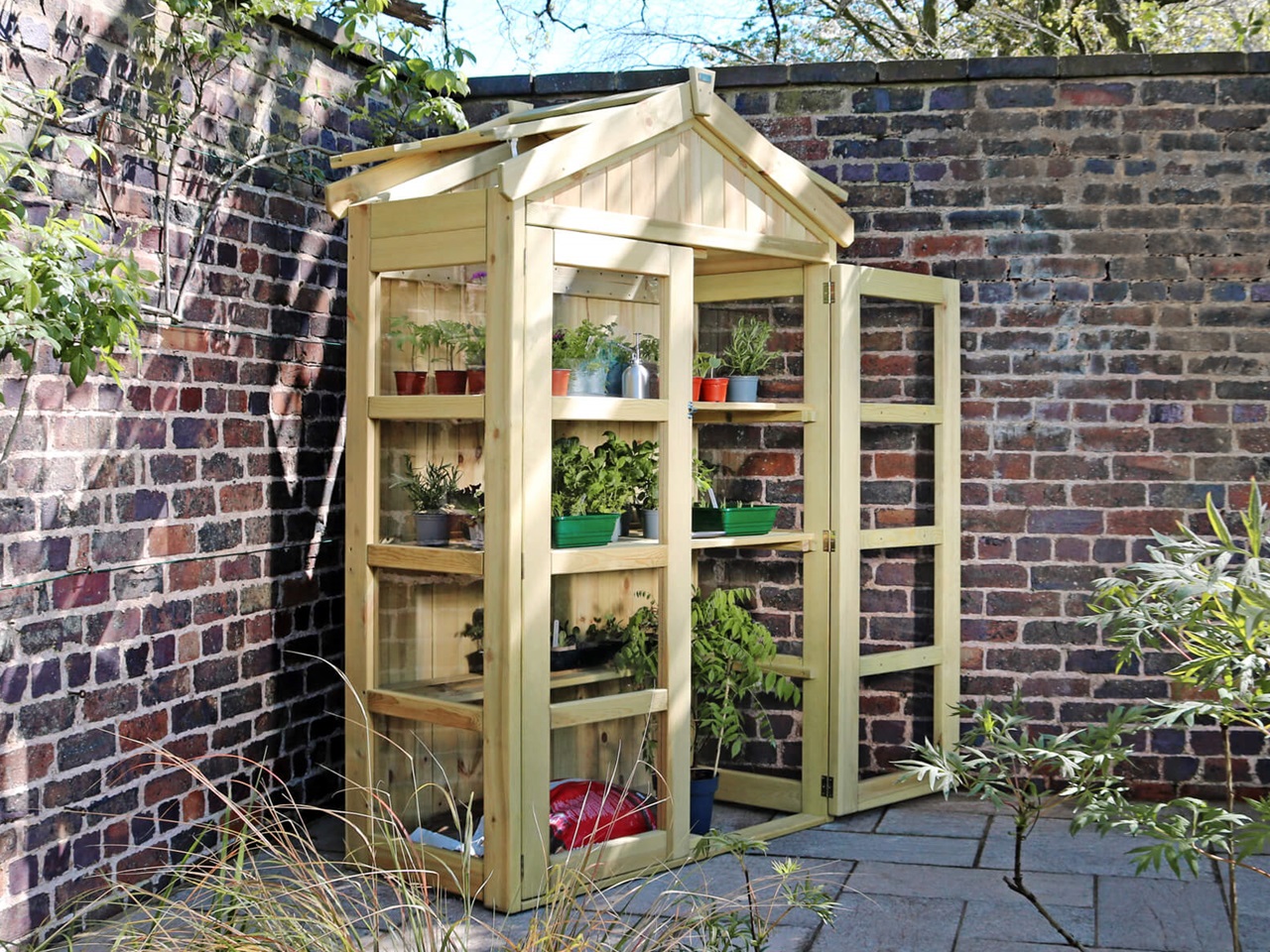 Tall Botanical Greenhouse