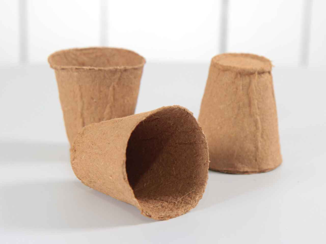 6cm Fibre Root Pots - 24 Pack