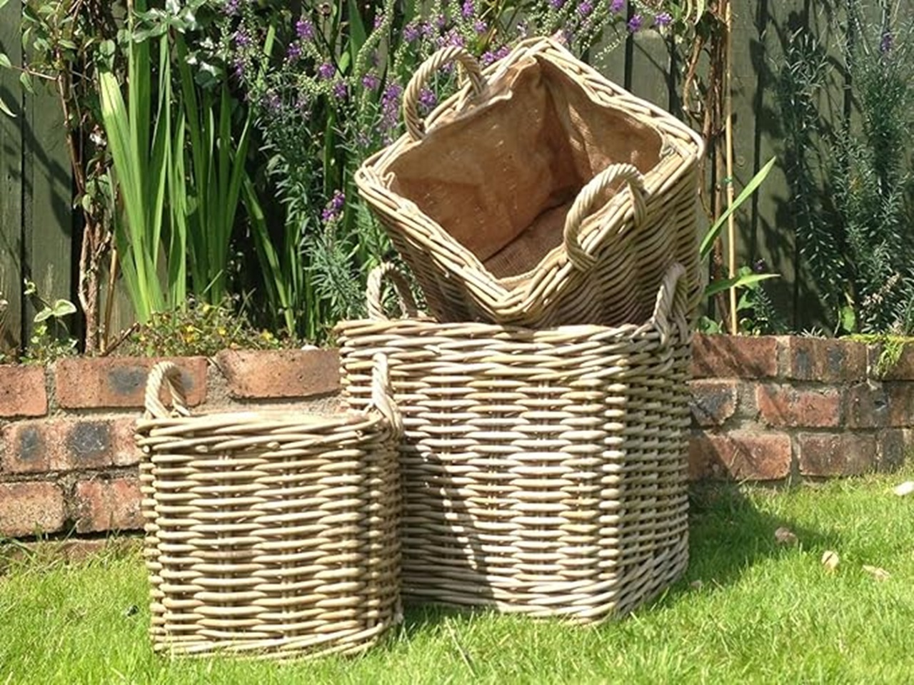 Glenweave Square Basket w/ Ear Handles
