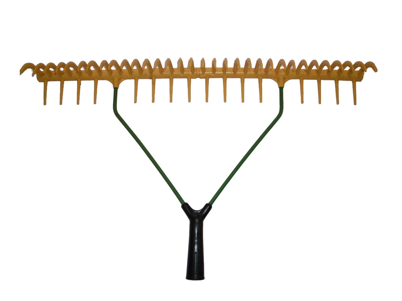 Plastic Hayrake - 16 Tooth - Yellow Head Only