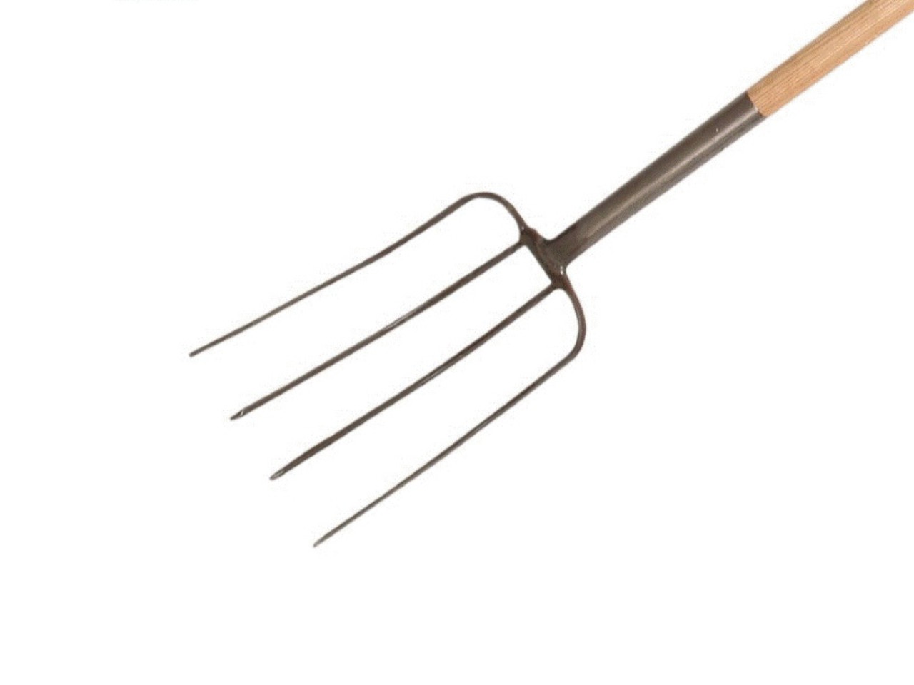 Workman 4 Prong Fork With Long Ash Handle