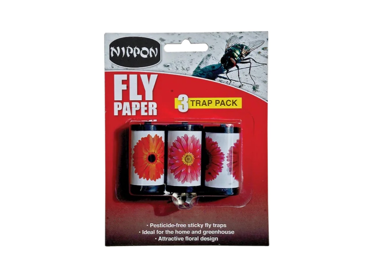 nippon fly papers - 3 pack