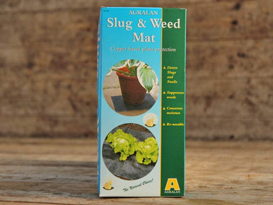 copper treated slug and weed mat