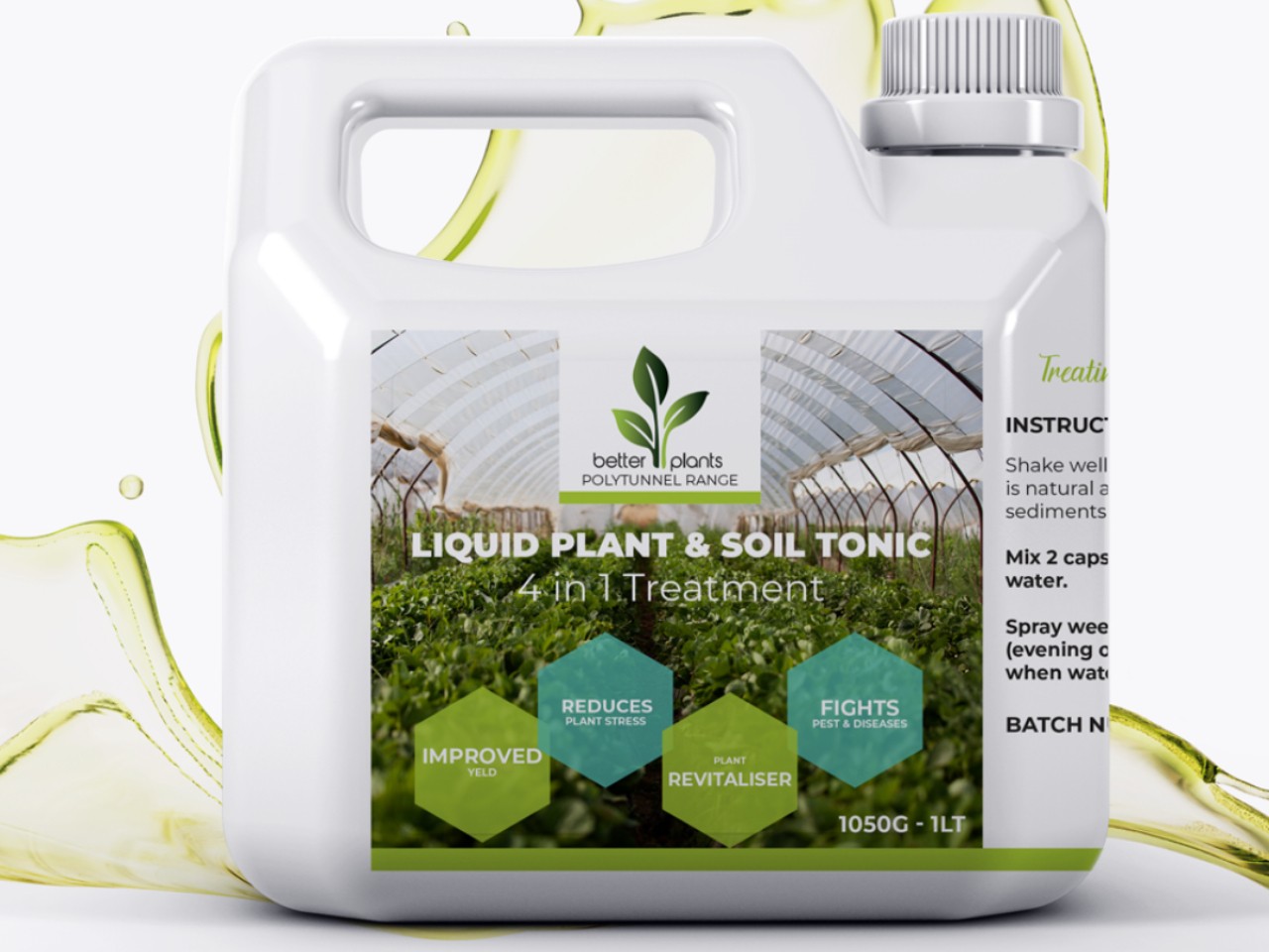 Liquid soil and plant tonic