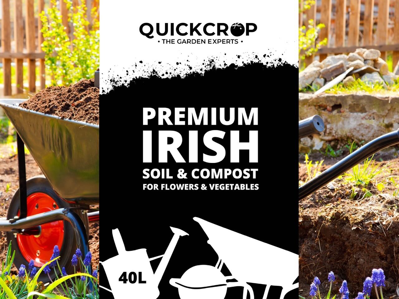 Garden Compost Mix bag from Quickcrop