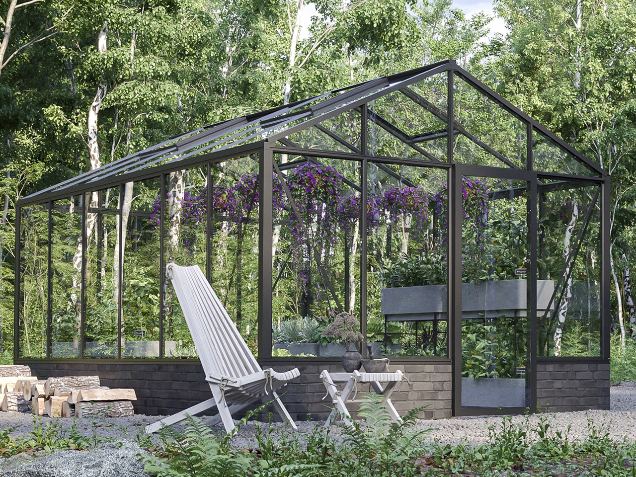 Wall Mounted Premium Greenhouse - 10 ft 2" W