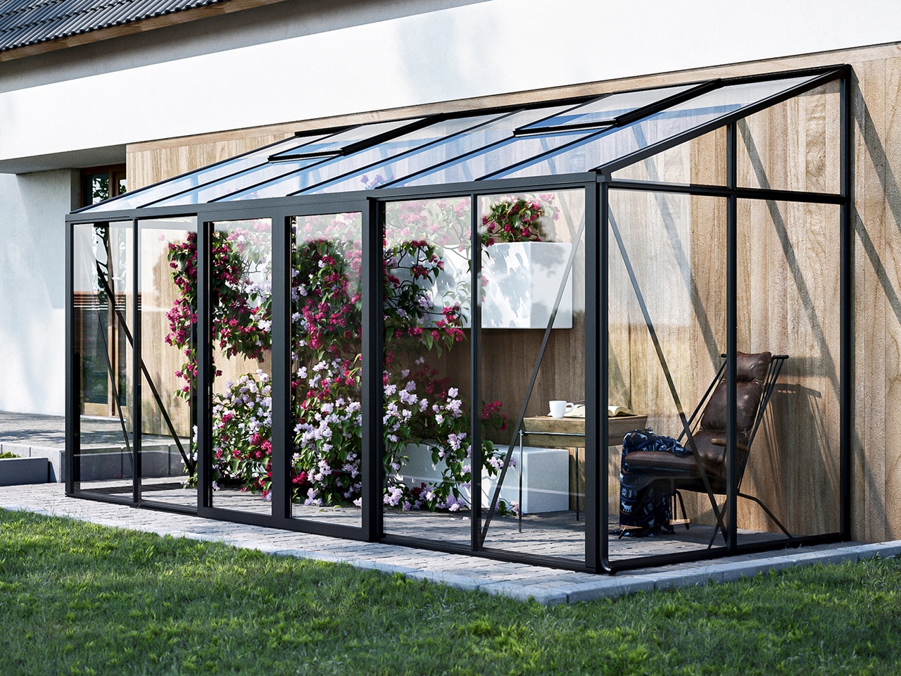 Premium Lean To Greenhouse