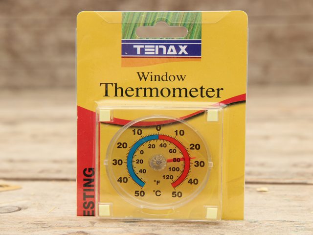 nice window thermometer from tenax packaging