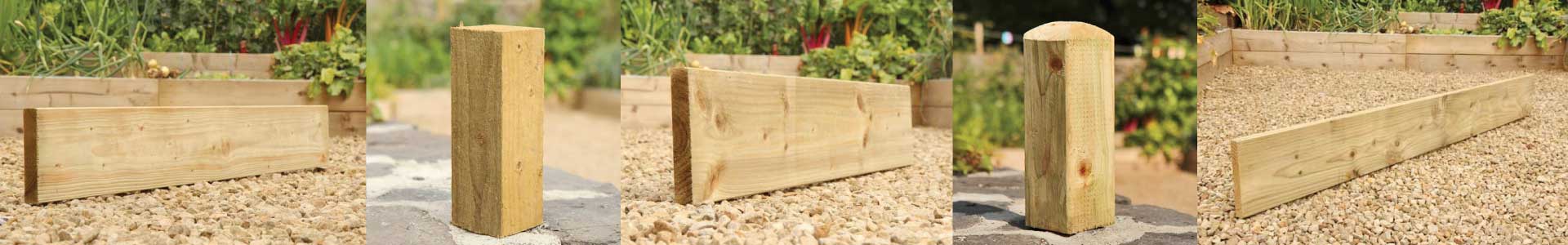 Spare parts for timber raised vegetable beds