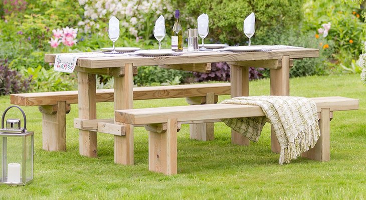 High quality treated timber garden furniture