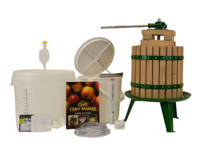 12Ltr Cider Making Kit Including Fruit Press