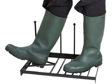 Boot Pull and Scraper with Holder