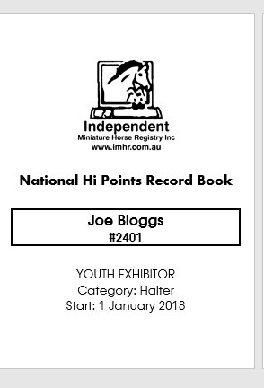 National Hi Point - Youth Exhibitor