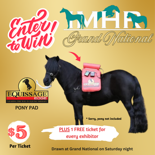 2026 Equissage Edge Pony Pad - DRAW TICKET