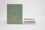 Light Bulb Business Card Holder