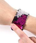 Reverse Sequin Slap Band