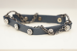 Leather Double Chain Bracelet