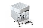 Cube Salt + Pepper mill