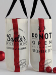 Santa’s Workshop Bottle Totes