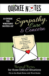 Quickee Notes for Sympathy, Care and Concern