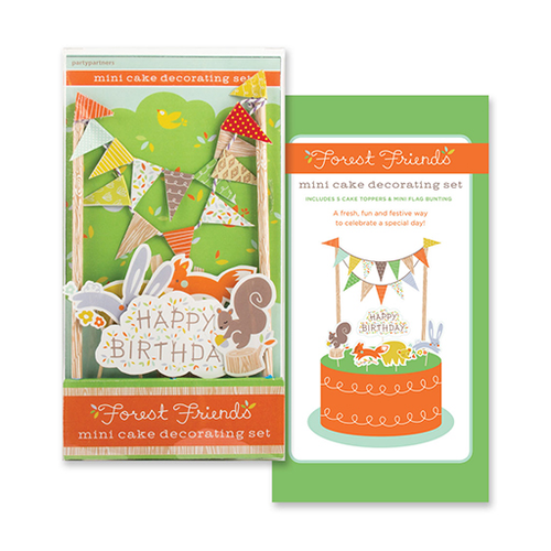 Forest Friends Cake Decorating Kit