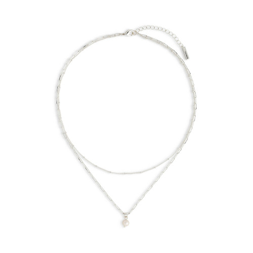 Pearls From Within Necklace - Silver