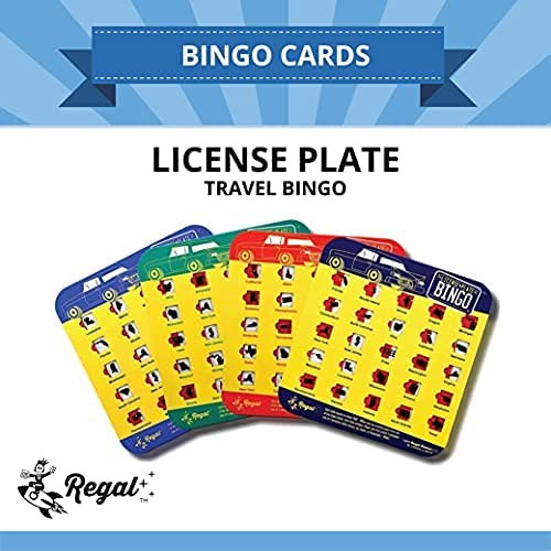 Travel Bingo License Plate