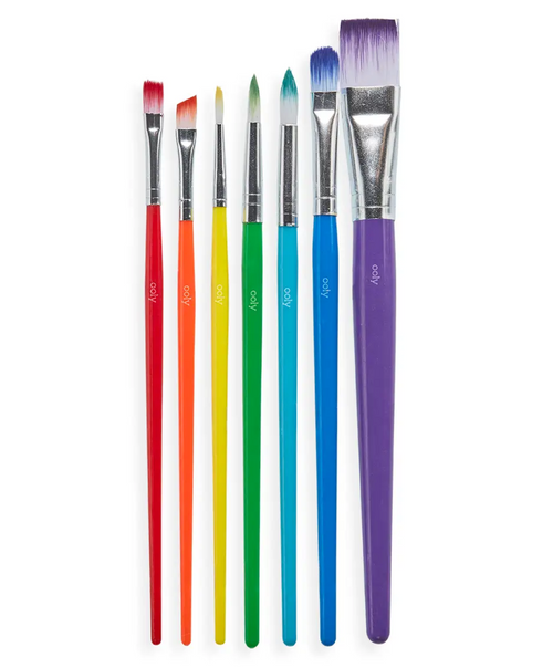 Lil' Paint Brush Set- Set of 7