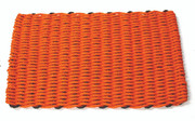 Halloween doormat orange