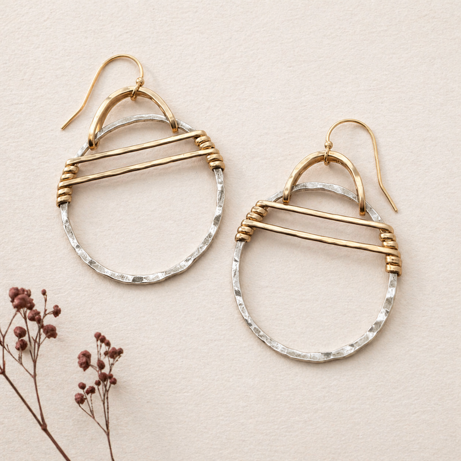 Wrapped Radiance Earrings