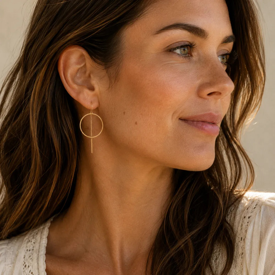 Horizon Threader Earrings
