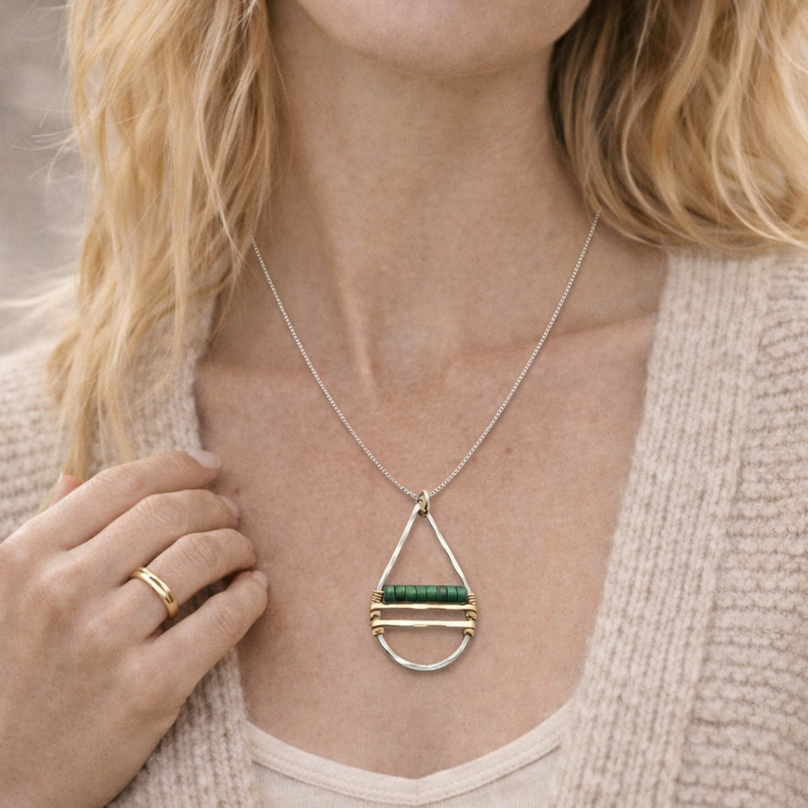 Turquoise Reflection Necklace