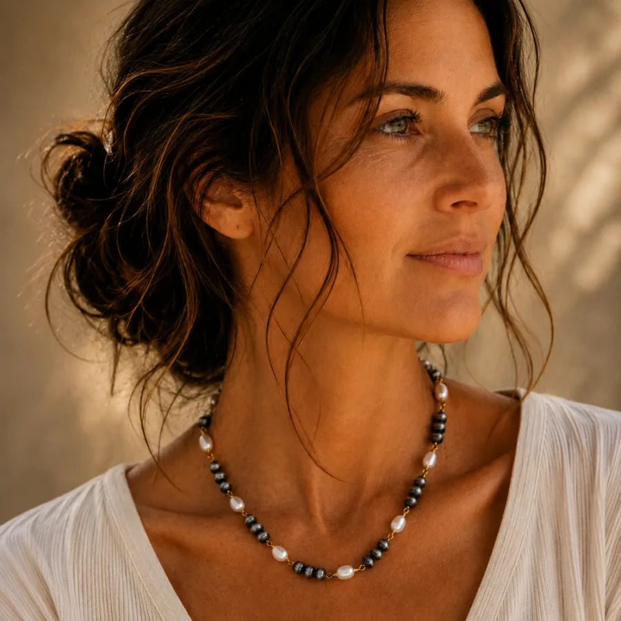 Pearl Noir Necklace