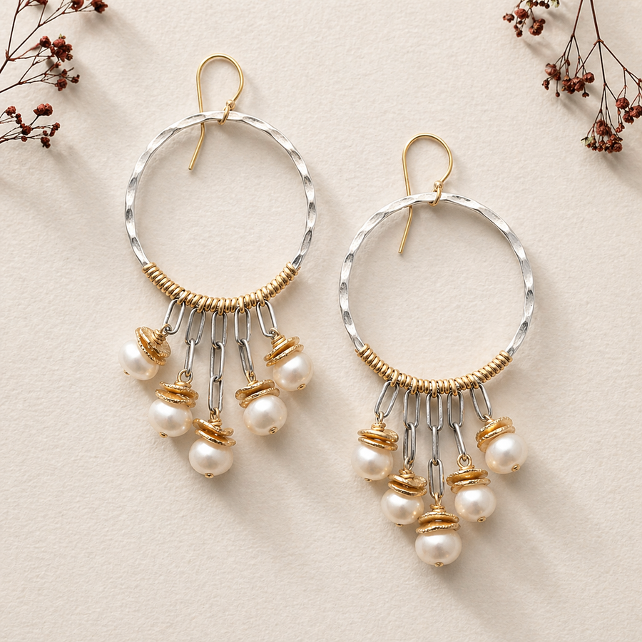 Pearl Symphony Earrings