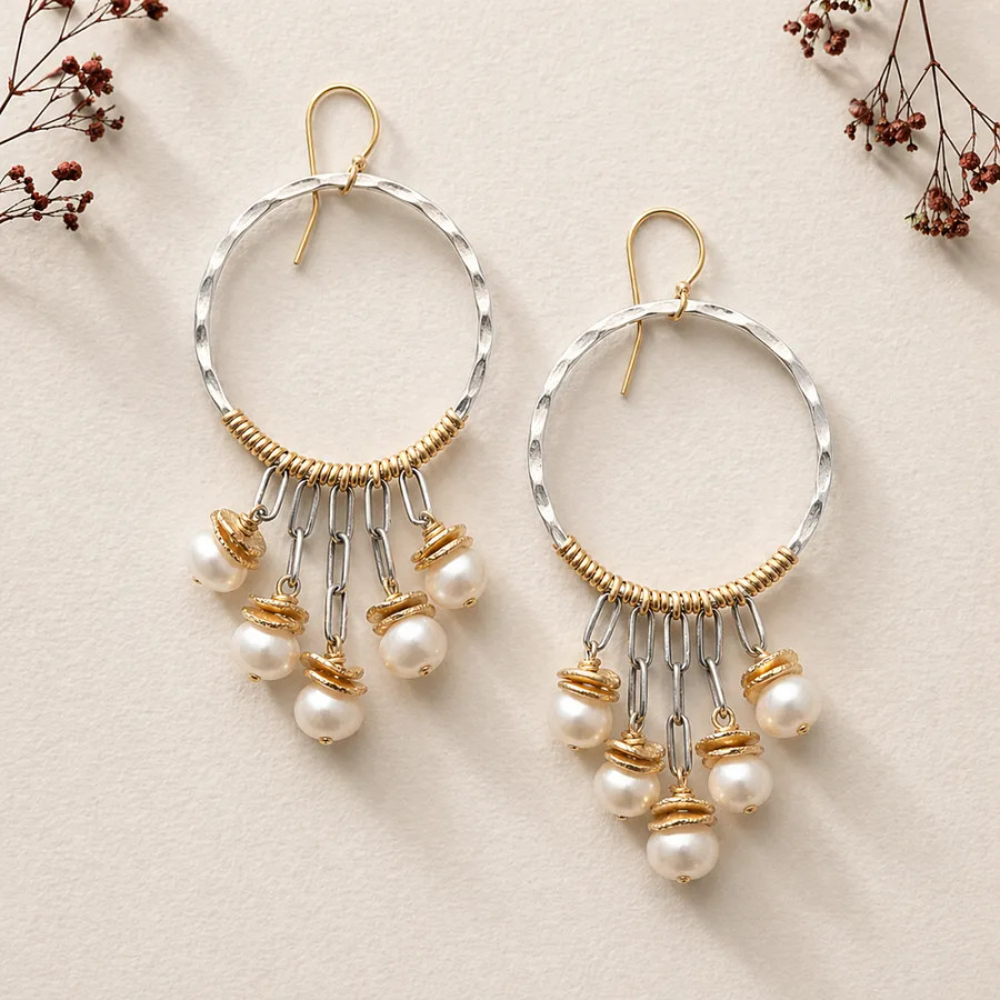 Pearl Symphony Earrings