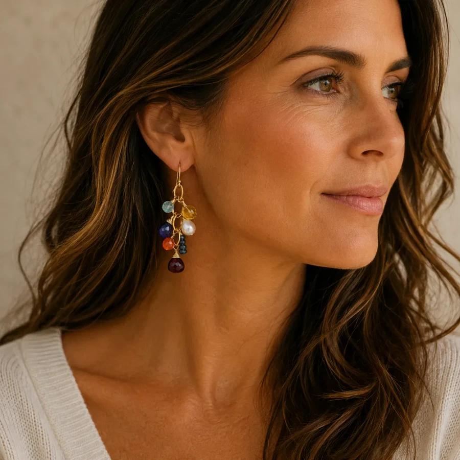 Sunset Cascade Earrings