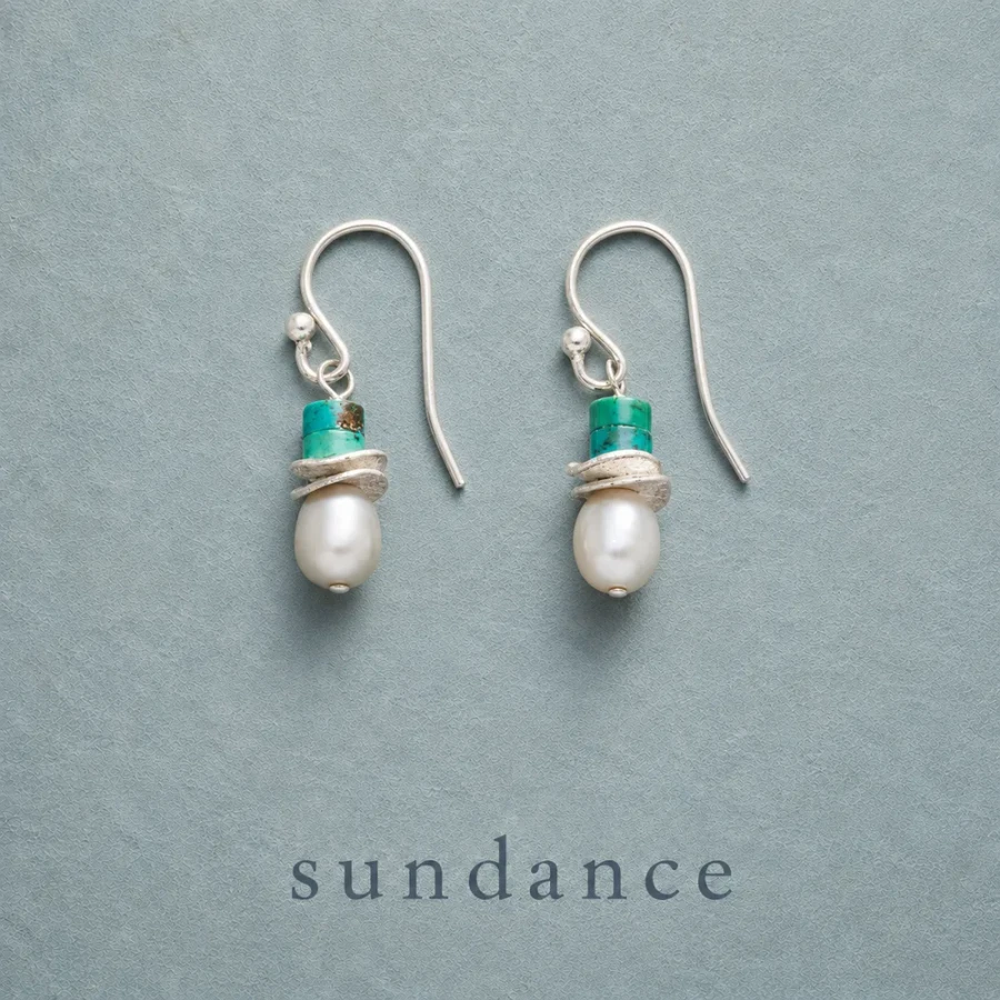 Turquoise Topper Earrings