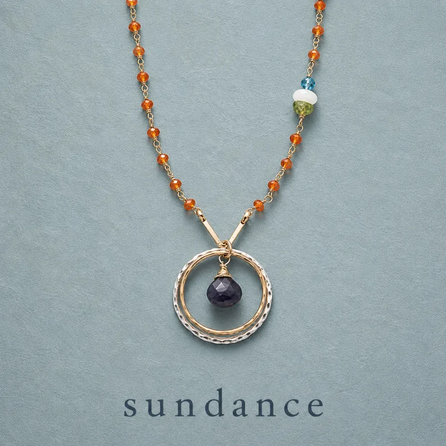 Two Rings Necklace
