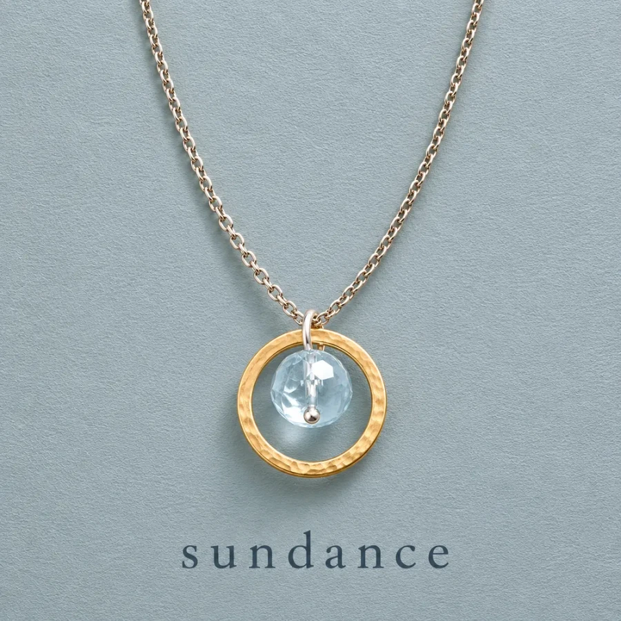 Flying Blue Necklace