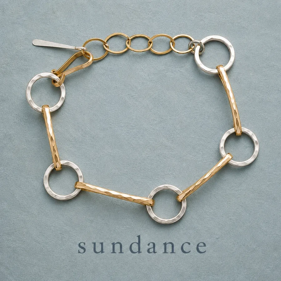Links and Rings Bracelet