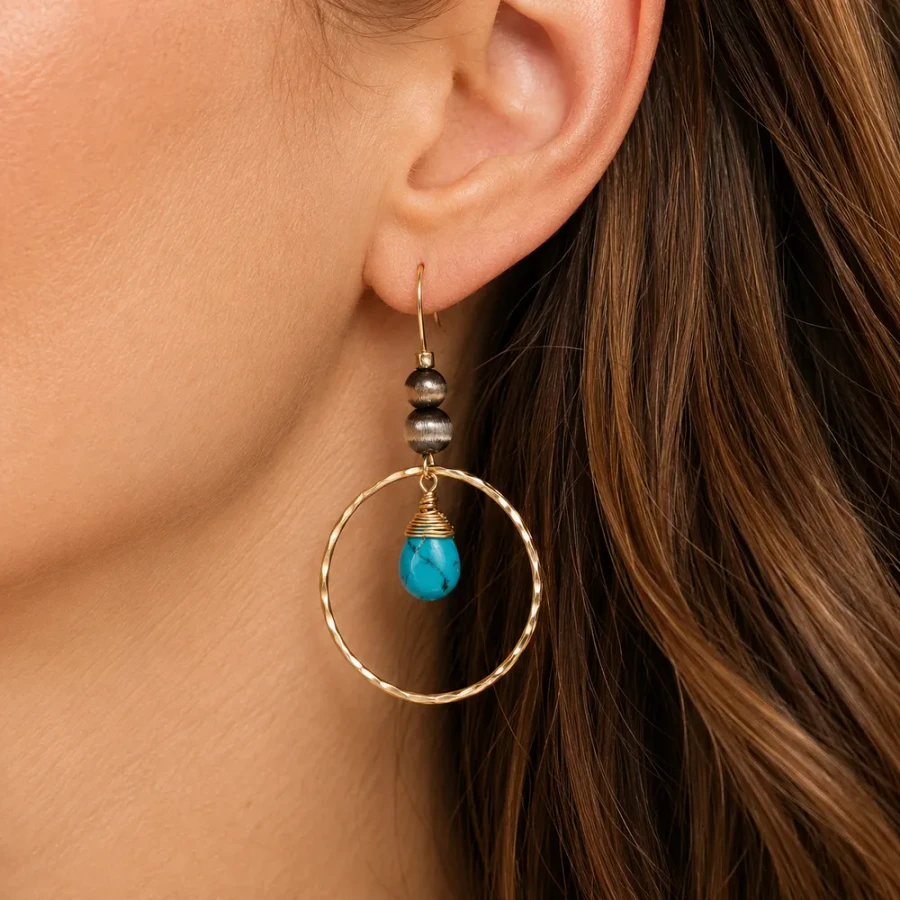 Iris Earrings