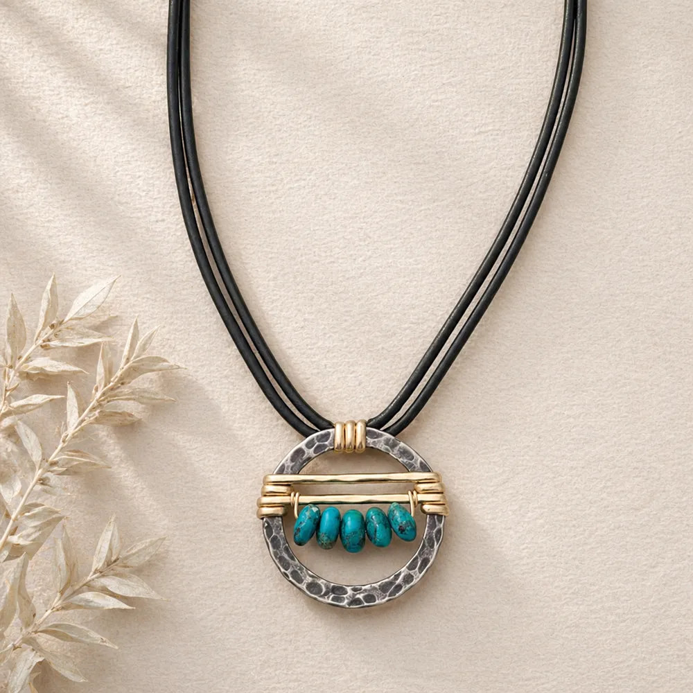 Turquoise Horizon Necklace